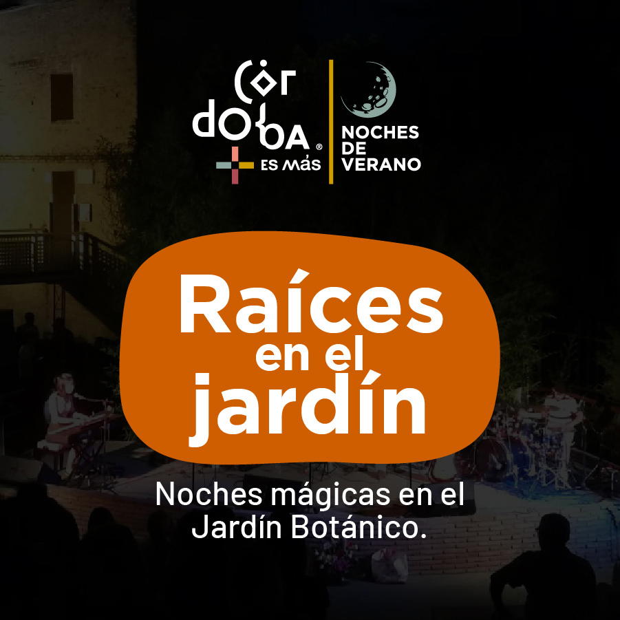 Raíces en el jardín